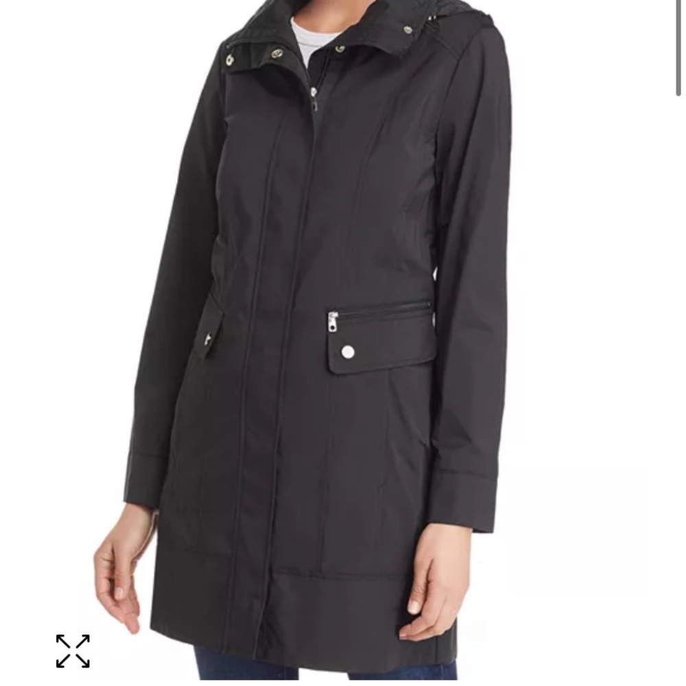 Cole Haan Rain Coat- Size S - storage pouch included!